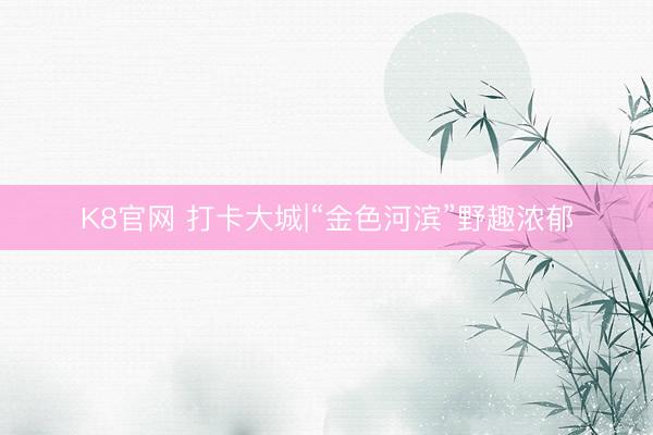 K8官网 打卡大城|“金色河滨”野趣浓郁