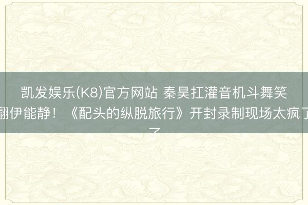 凯发娱乐(K8)官方网站 秦昊扛灌音机斗舞笑翻伊能静！《配头的纵脱旅行》开封录制现场太疯了